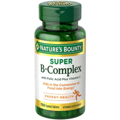 Nature’s Bounty Super B Complex with Vitamin C and Folic Acid image