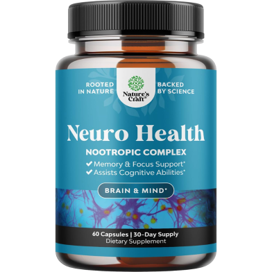 Nature’s Craft Neuro Health Nootropic Complex 60 Capsules image