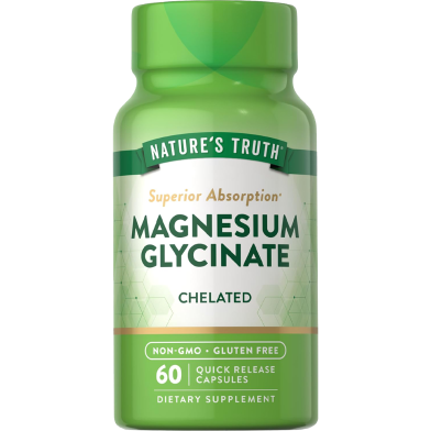 Nature’s Truth Magnesium Glycinate 60 Capsules image