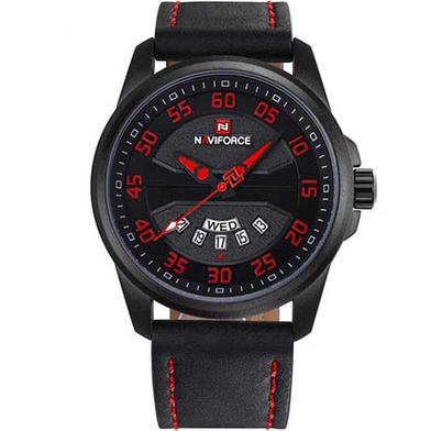 Naviforce 9124 Casual Leather Watch image