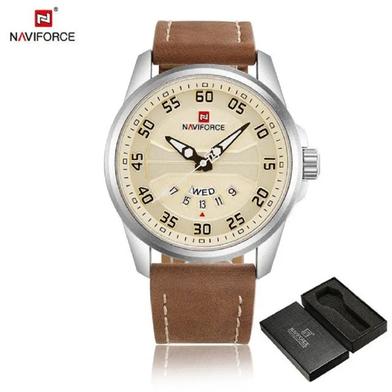 Naviforce 9124 Casual Leather Watch image