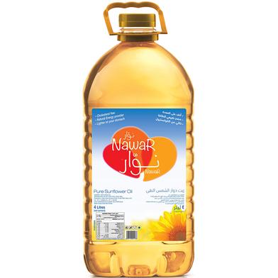Nawar Pure Sunflower Oil Pet Bottle 4Ltr (UAE) image
