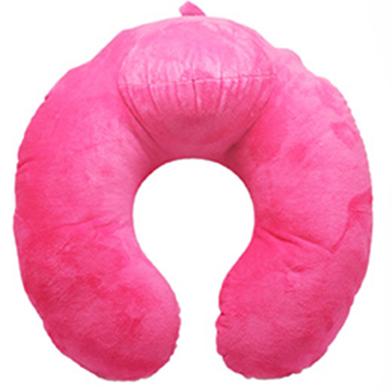 Rainbow Neck Pillow (ঘাড়ের বালিশ) (Foam Type)- 01 Pcs (Any Color) image