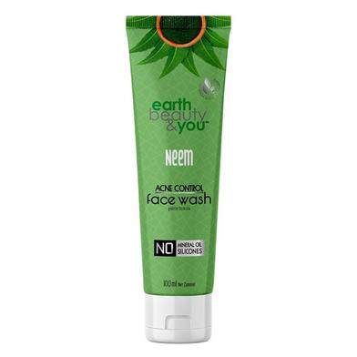 Earth Beauty and You Neem Acne Control Face Wash- 100ml image