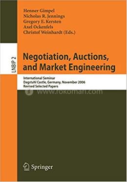 Negotiation, Auctions, and Market Engineering image