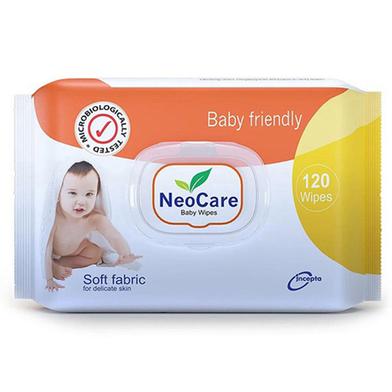 Neocare Soft Fabric Baby Friendly Baby Wipes (120pcs) image