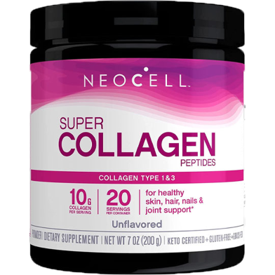 NeoCell Super Collagen Powder 6.6g Collagen Types 1 and 3 200g image