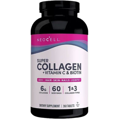 NeoCell Super Collagen Vitamin C with Biotin - 360 Tablets image