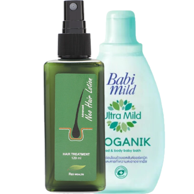 Neo Hair Lotion With Babi Mild Shampoo -281968817 image