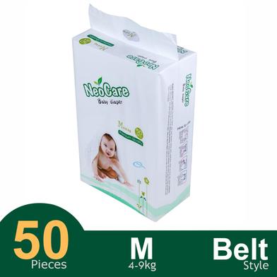 Neocare Premium Belt System Baby Diaper (M Size) (4-9kg) (50pcs) image