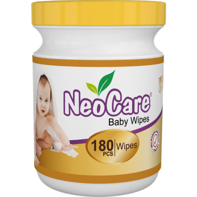 Neocare Soft Fabric Baby Friendly Baby Wipes 180pcs image