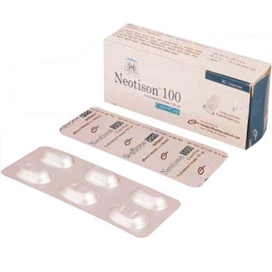 Neotison 100 mcg Inhalation Capsule 6's Strip image