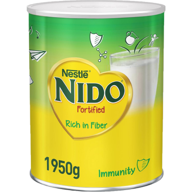 Nestle Nido Fortified Milk Powder Tin 1950 gm (Saudi Arabia) image