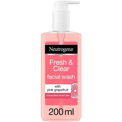 Neutrogena Fresh and Clear Facial Wash Pump 200 ml image