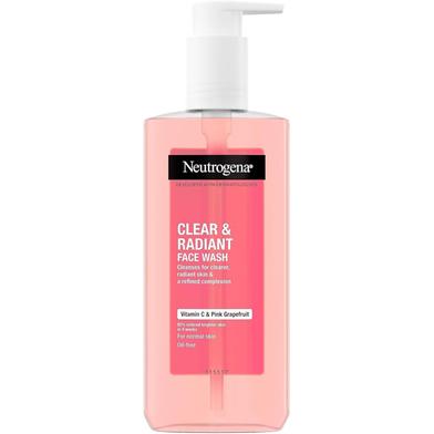 Neutrogena Pink Gra. and Vitamin C Refreshingly Clear Pump 200 ml (UAE) - 139701996 image