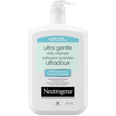 Neutrogena Ultra Gentle Daily Foaming Cleanser 473ml image
