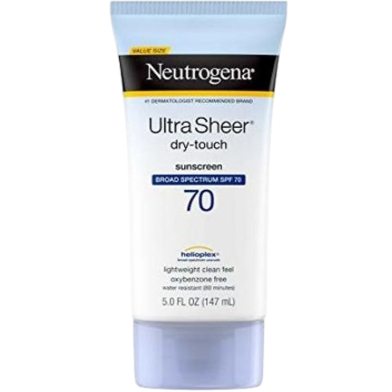 Neutrogena Ultra Sheer Dry Touch Sunscreen SPF70 (147ml) image