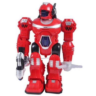 New Action Figure RC Robot Toy for Kids Shoot Missile Bullet, Remote Control Flighting Robot image