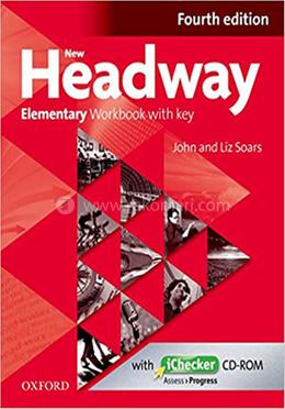New Headway Elementary Fourth Edition Workbook Plus Ichecker with Key image