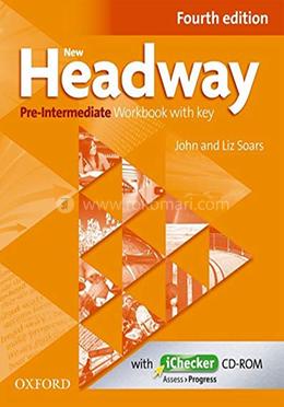 New Headway Pre - Intermediate Workbook Ichecker with Key image