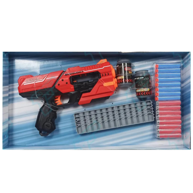 New Style Rapid Launcher Soft Gun Style Toys For Kids Playing (gun_rapid_launcher_xh9930) Multicolor image
