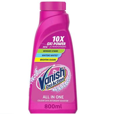 Vanish Oxi Action Colour Safe Detergent Booster Liquid (800ml) image