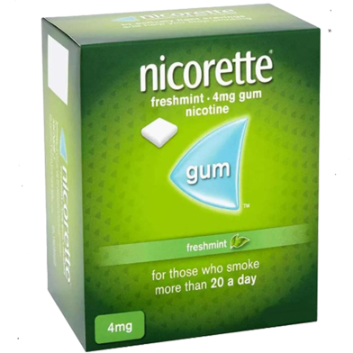 Nicorette 4mg Freshmint Gum 15 Gums image