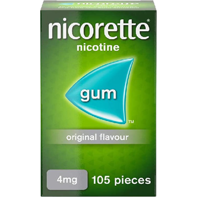 Nicorette gum 2 mg Boots Nicotine gum Nicorette gum image