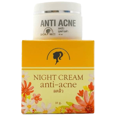 Night Cream Anti-Acne For Clean and Clear skin- 10 gm image