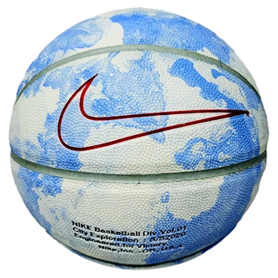 Nike Indoor Outdoor High Quality Artificial Leather Basketball Official Size And Weight Made In China basketball nike1 b Blue 396285754 Non Brand Rokomari