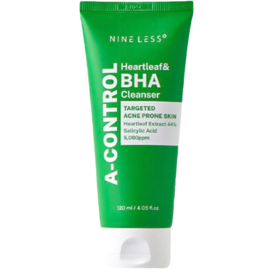 Nine Less A-Control Heartleaf And BHA Cleanser 120ml image