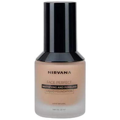 Nirvana Liquid Foundation Perfect Coverage 30ml - Light Natural image