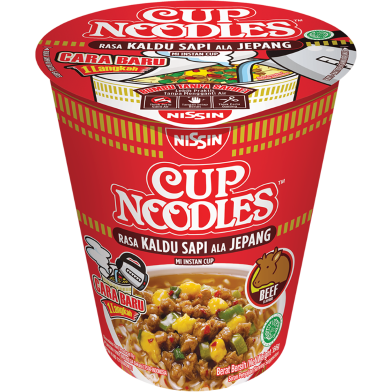 Nissin Cup Noodles Beef 66 g image