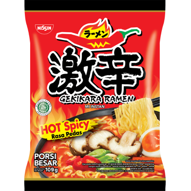 Nissin Gekikara Ramen Hot Spicy 109g image