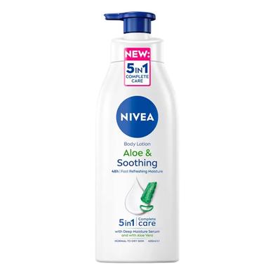 Nivea Aloe and Soothing Body Lotion 48h - 400ml image