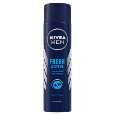 Nivea Men Body Spray Fresh Active (150ml) image