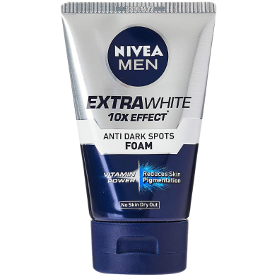 Nivea Men Extra White Deep Clean (100gm) image