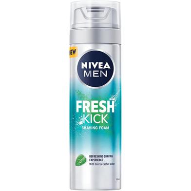 Nivea Men Fresh Kick Mint and Cactus W. Shaving Gel 200 ml (UAE) - 139701941 image