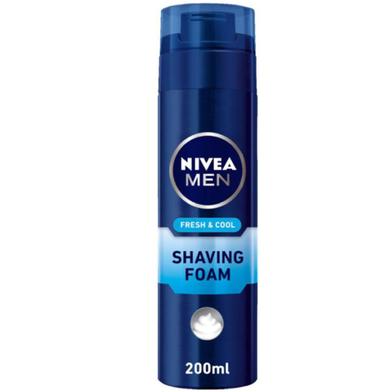 Nivea Men Fresh Kick Shaving Foam (200 ml) image