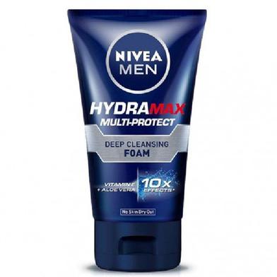 Nivea Men Hydramax Multi Protect Deep Cleansing Foam (100 gm) image