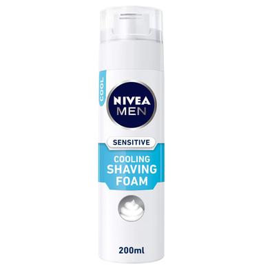 Nivea Men Sensitive Cooling Shaving Foam 200 ml (UAE) image