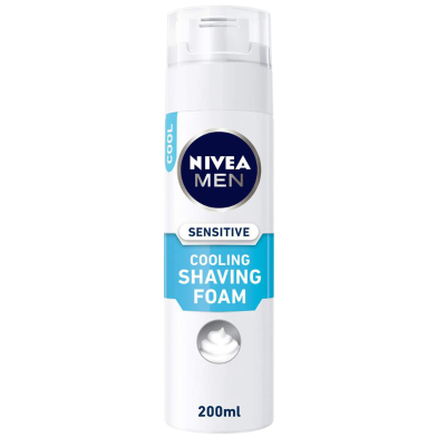 Nivea Men Sensitive Cooling Shaving Foam 200 ml image