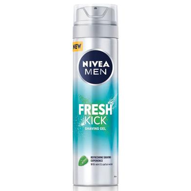 Nivea Men Shaving Gel Fresh Kick (200 ml) image