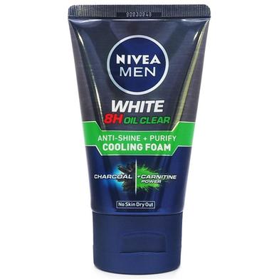 Nivea Men White Oil Clear Anti Shine Purify Cooling Foam 100 mL image