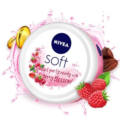 Nivea Soft Jar Berry Blossom Cream (100 ml) image