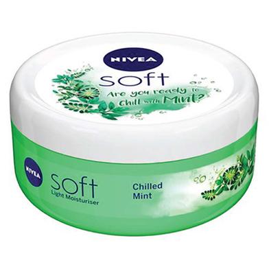 Nivea Soft Jar Chilled Mint Cream (200 ml) image