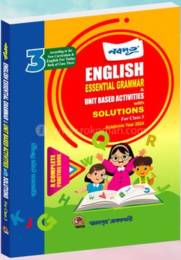 Nobodoot English Essential Grammar and Unit Based Activities with Solutions - For Class 3 image