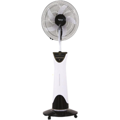 Nova NV-3061 Electric AC-DC Charger Mist Fan - Stay Cool Anywhere with This Electric Fan, Providing Mist Cooling image