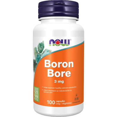 Now Boron 3 mg 100 Veg Capsules image