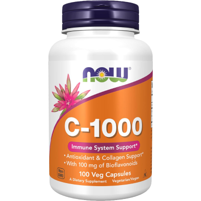 Now Food Vitamin C-1000 100 Tablets image